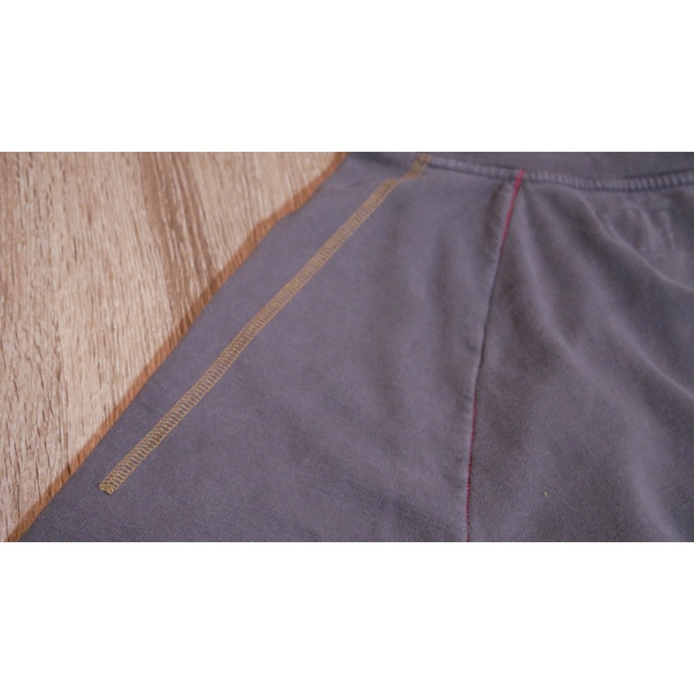 True Religion Mens Horseshoe Logo Pullover Hoodie Gray Purple Fleece Large USA - Picture 5 of 8